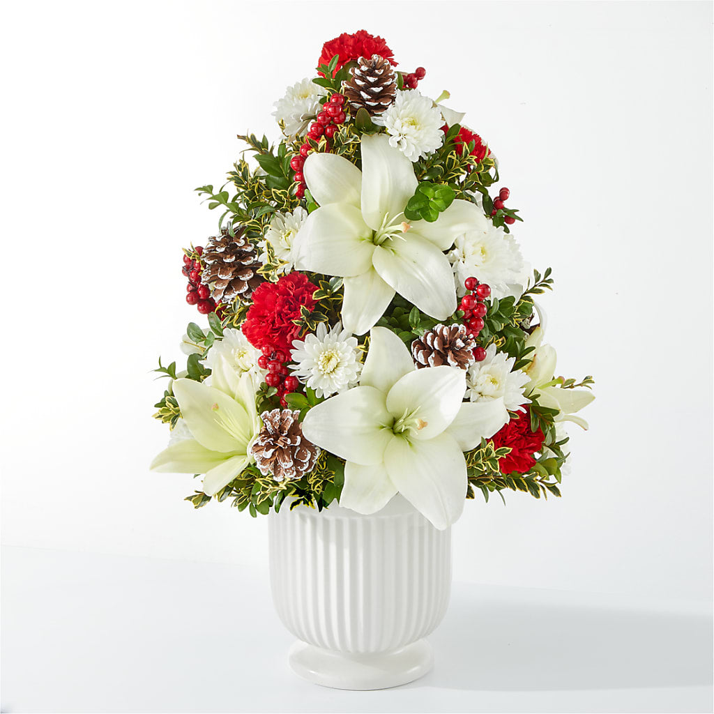Festive Moments Tree – Heartfield Florist, Huntsville TX