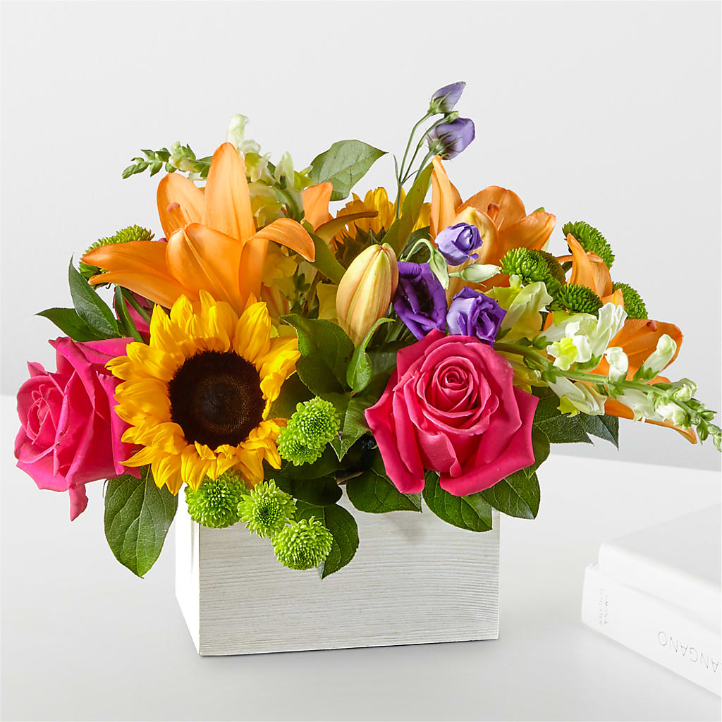 Best Day Box Bouquet – Heartfield Florist, Huntsville TX