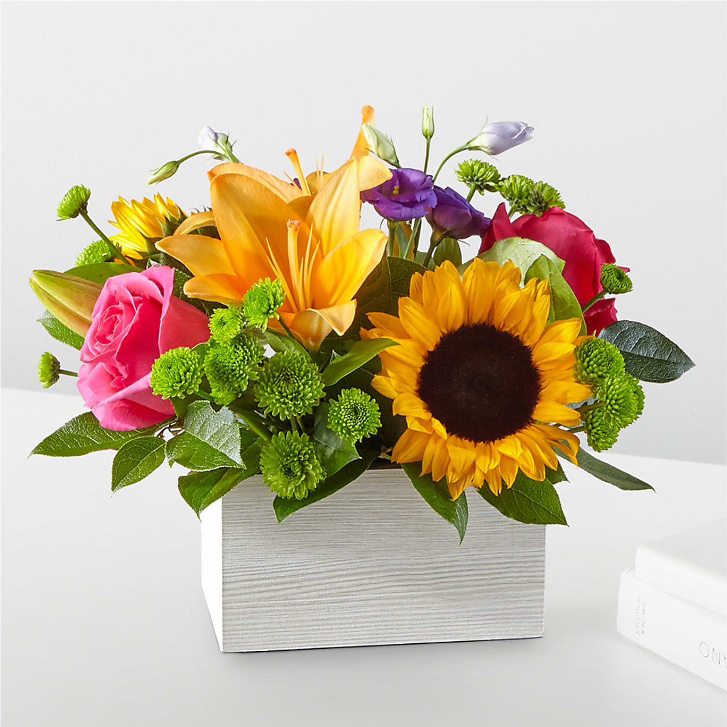 Best Day Box Bouquet – Heartfield Florist, Huntsville TX