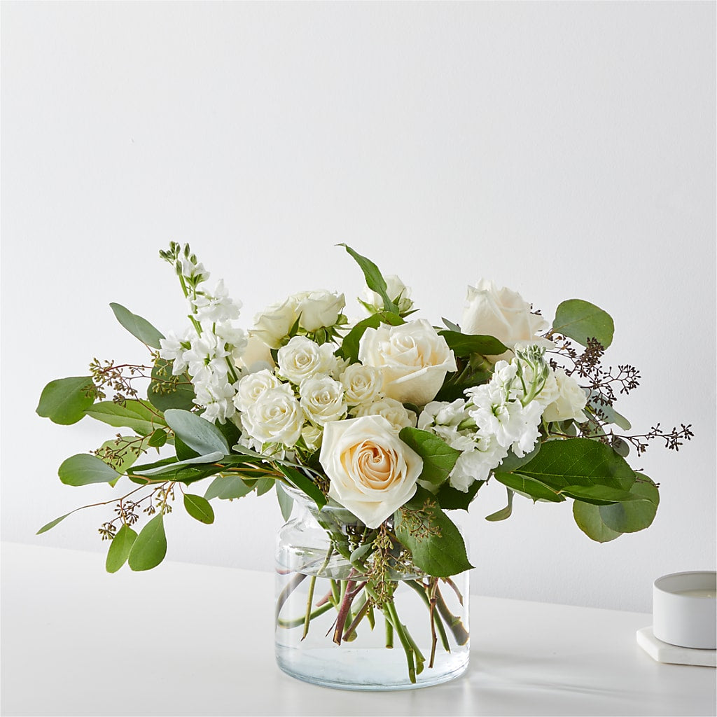 Fresh Linen Bouquet – Heartfield Florist, Huntsville TX