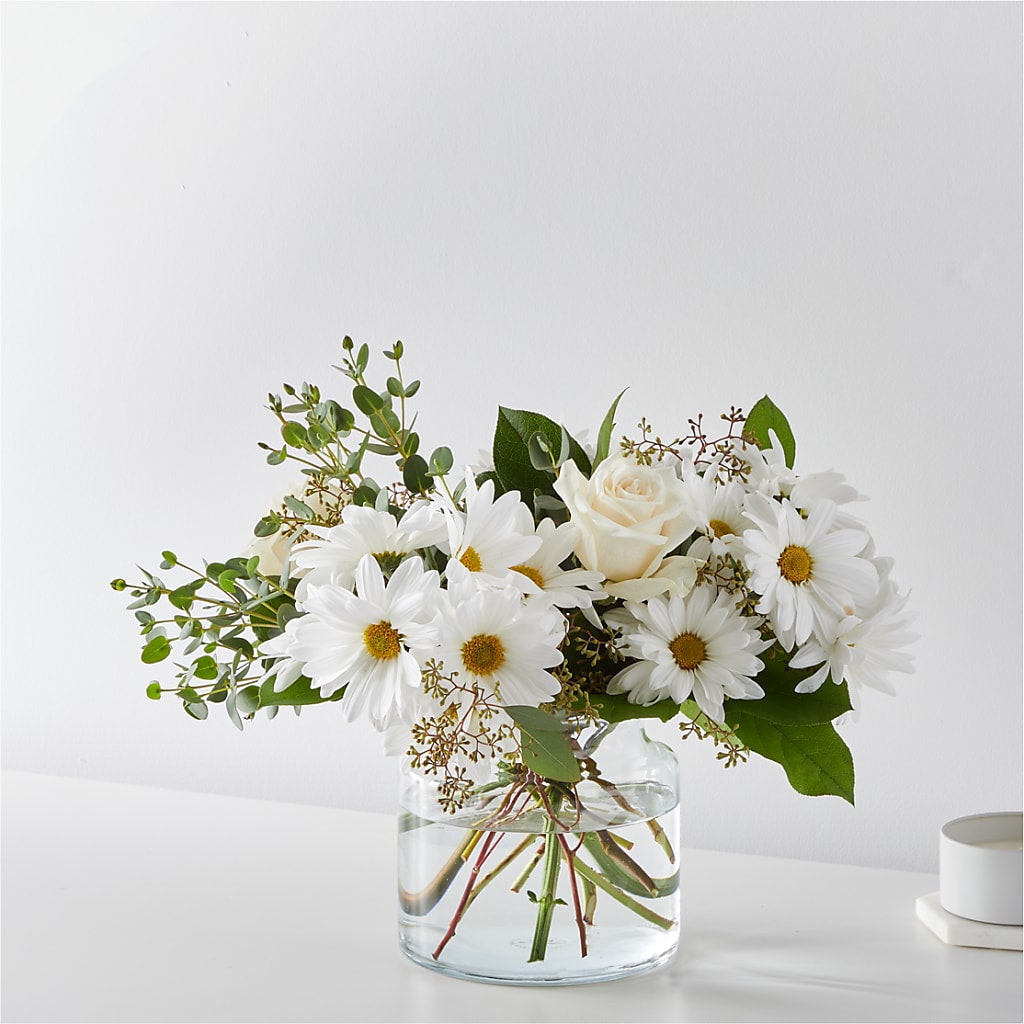 Fresh Linen Bouquet – Heartfield Florist, Huntsville TX