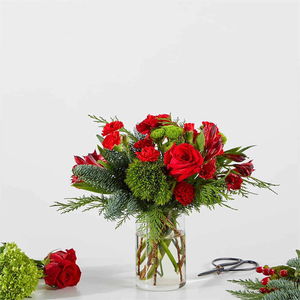 Merry Moment Bouquet – A Florist Original – Heartfield Florist, Huntsville TX