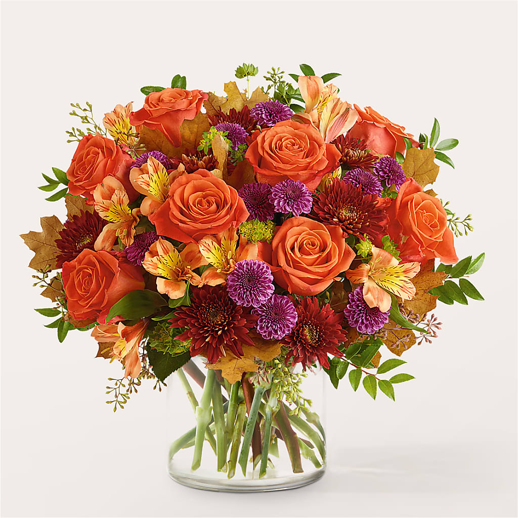 Orange You Glad Bouquet – Heartfield Florist, Huntsville TX