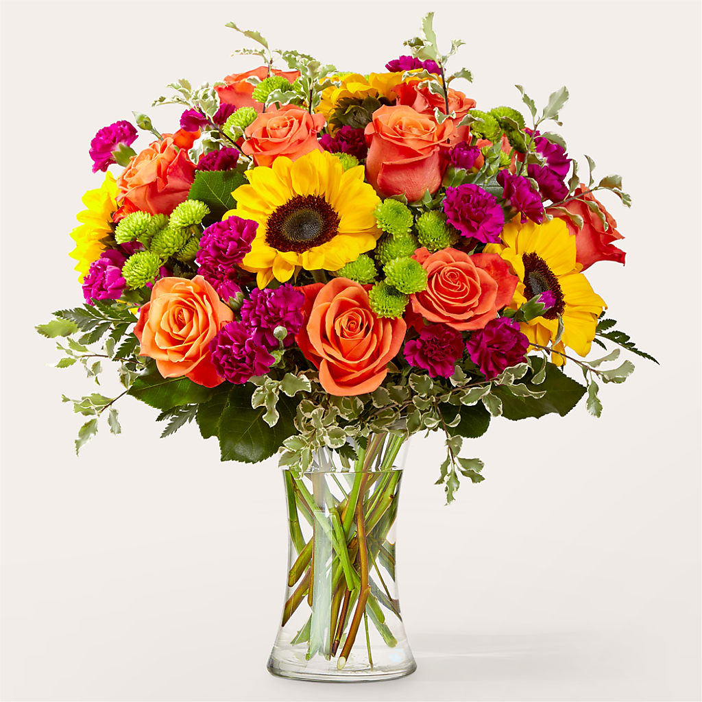 Warmth & Light Bouquet – Heartfield Florist, Huntsville TX