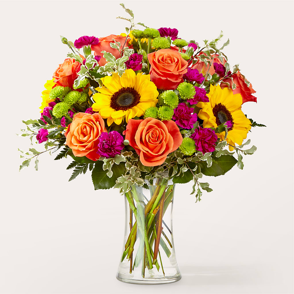 Warmth & Light Bouquet – Heartfield Florist, Huntsville TX