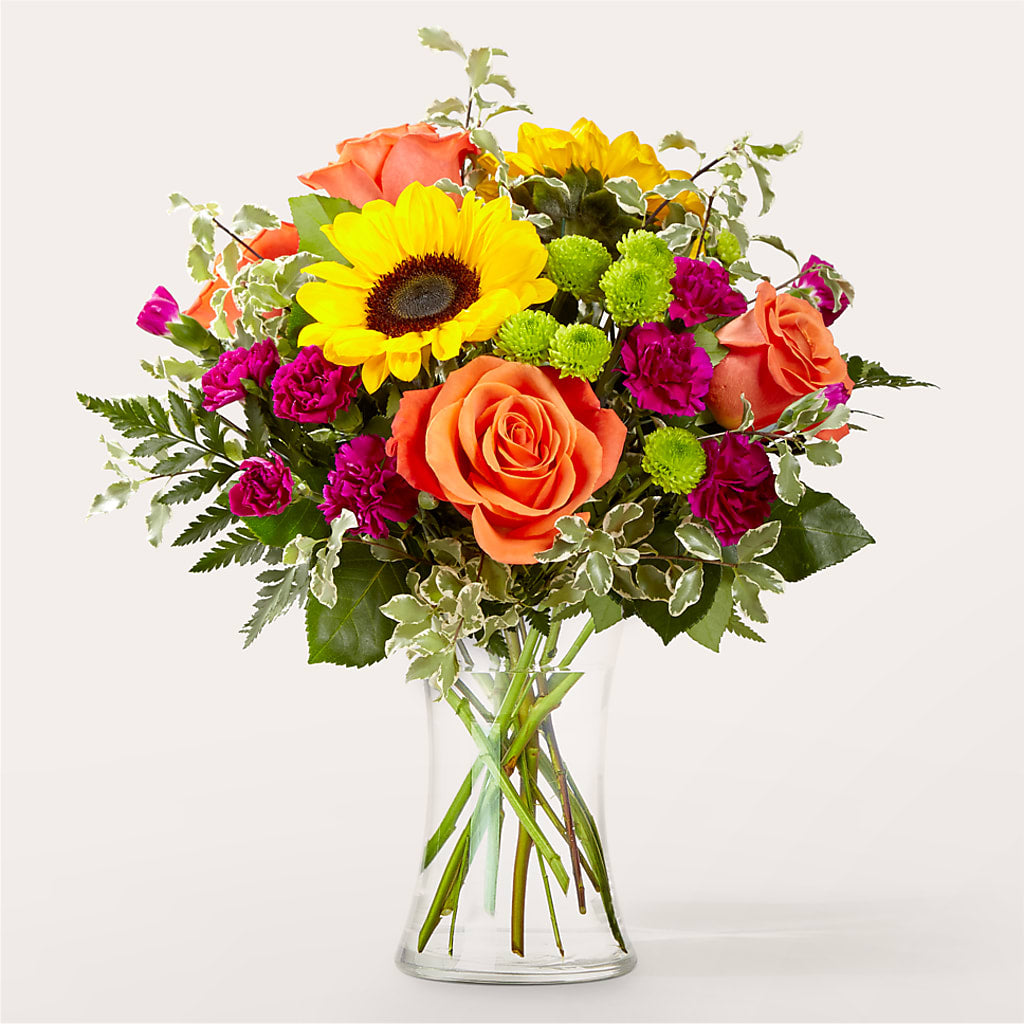 Warmth & Light Bouquet – Heartfield Florist, Huntsville TX