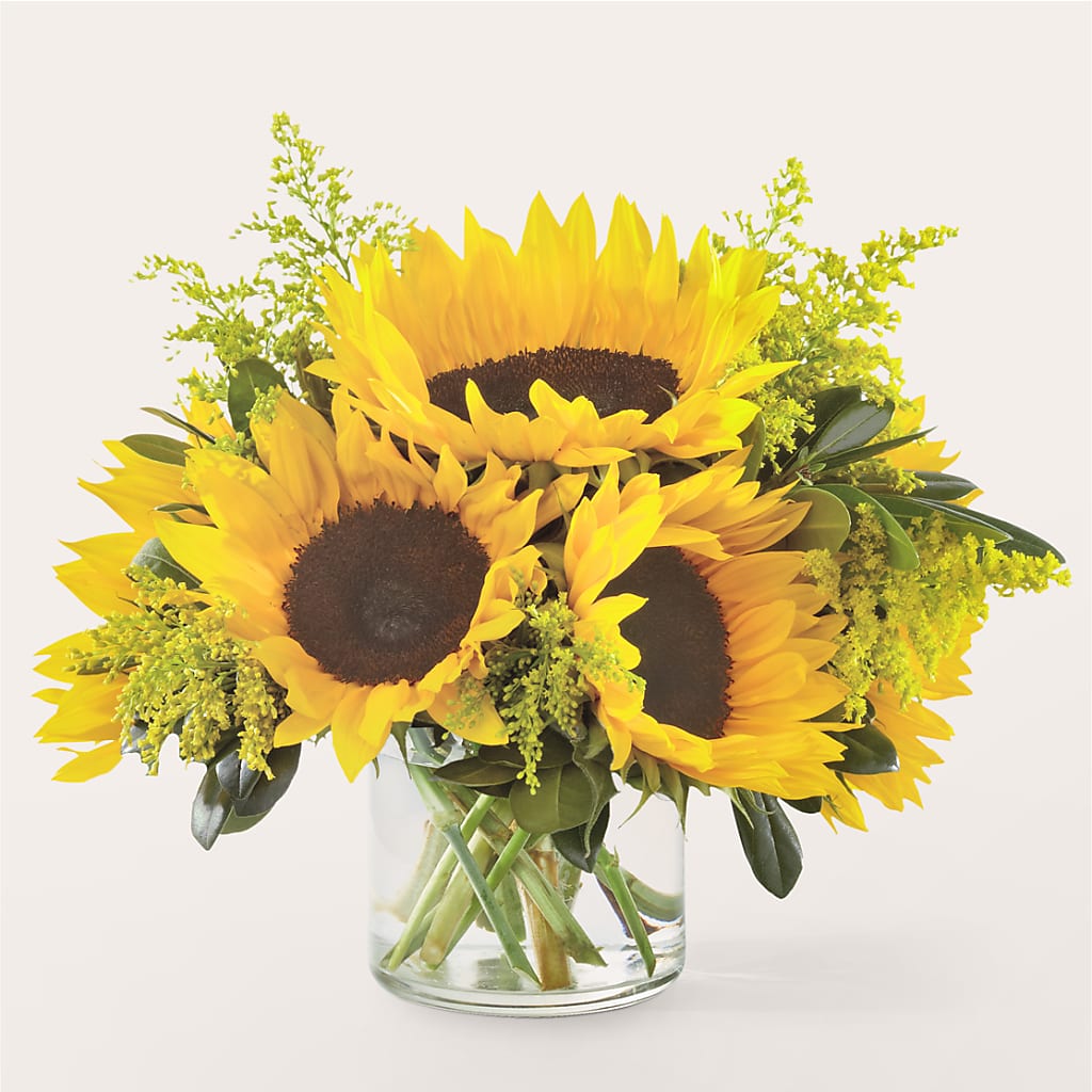 Beaming Sunflower Bouquet – Heartfield Florist, Huntsville TX