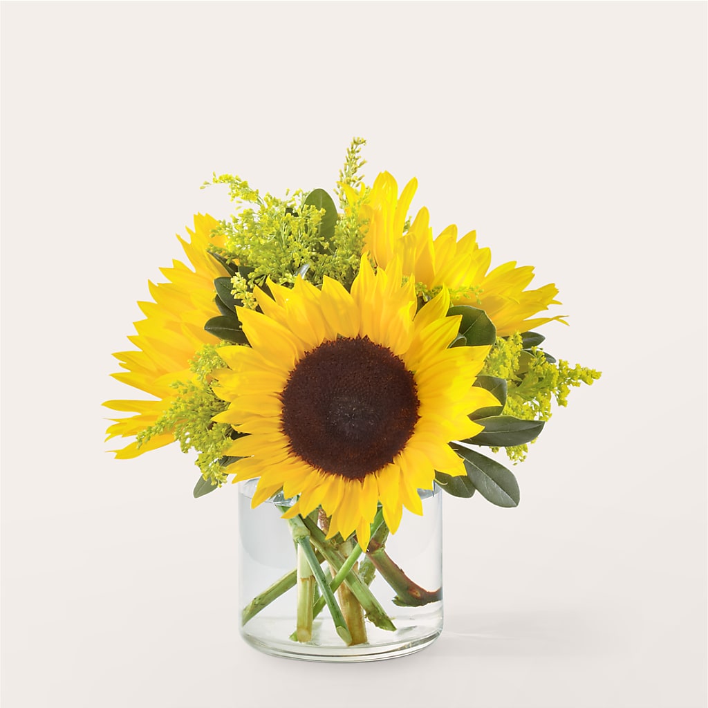 Beaming Sunflower Bouquet – Heartfield Florist, Huntsville TX