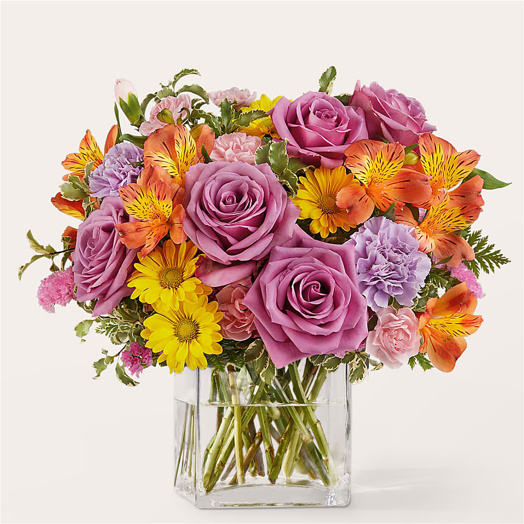 Shades of Happiness Bouquet – Heartfield Florist, Huntsville TX