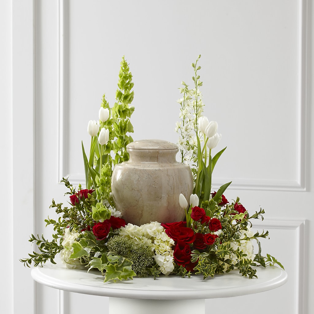 Tears of Comfort Arrangement – Heartfield Florist, Huntsville TX