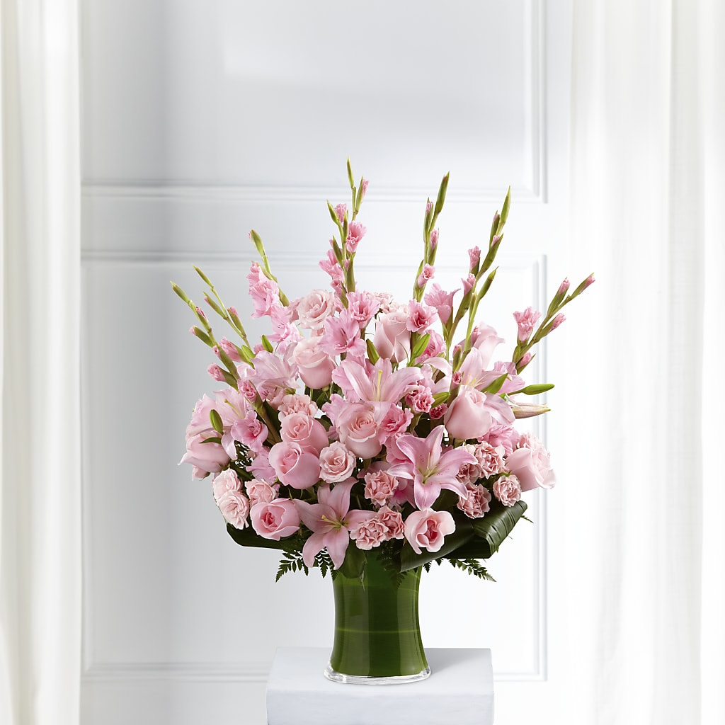 Lovely Tribute Bouquet – Heartfield Florist, Huntsville TX