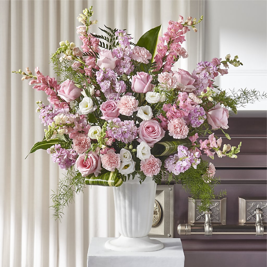 Divine Comfort Arrangement – Heartfield Florist, Huntsville TX