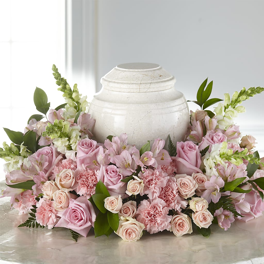 Blooms of Hope Cremation Adornment – Heartfield Florist, Huntsville TX