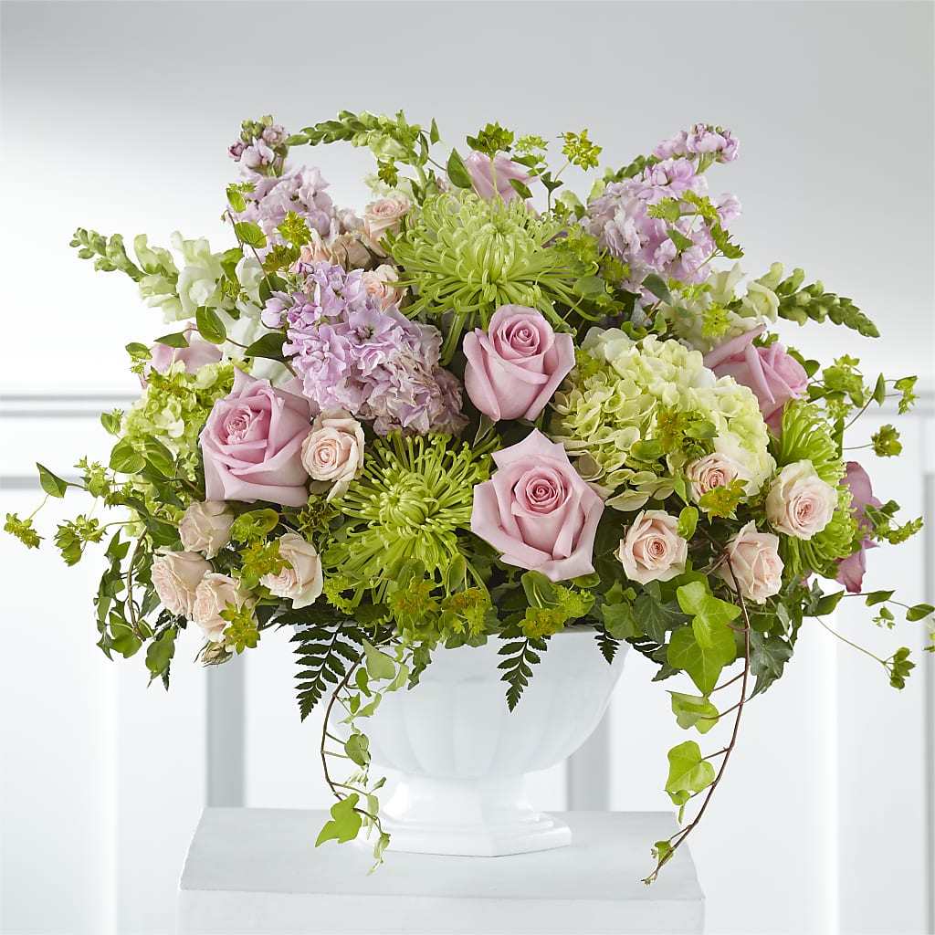 Radiant Embrace Arrangement – Heartfield Florist, Huntsville TX