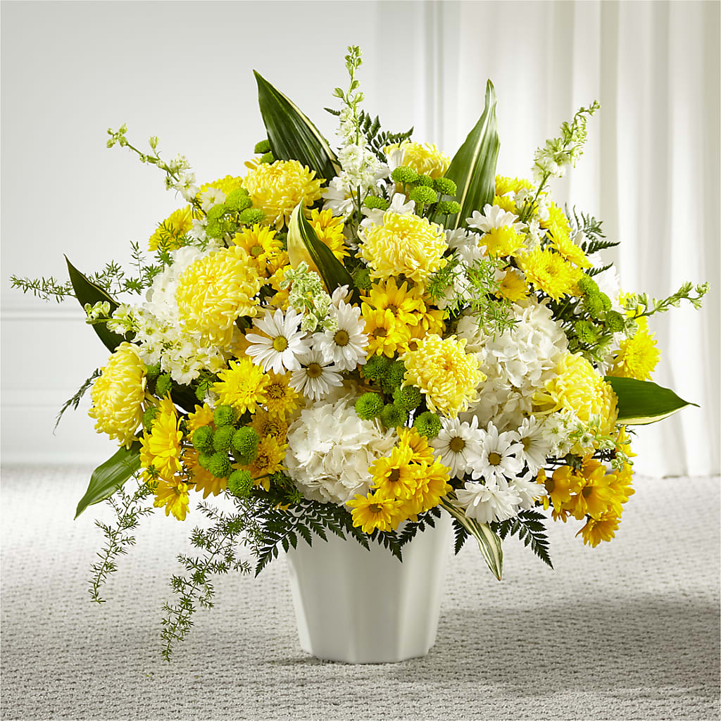 Unity & Grace Floor Basket – Heartfield Florist, Huntsville TX