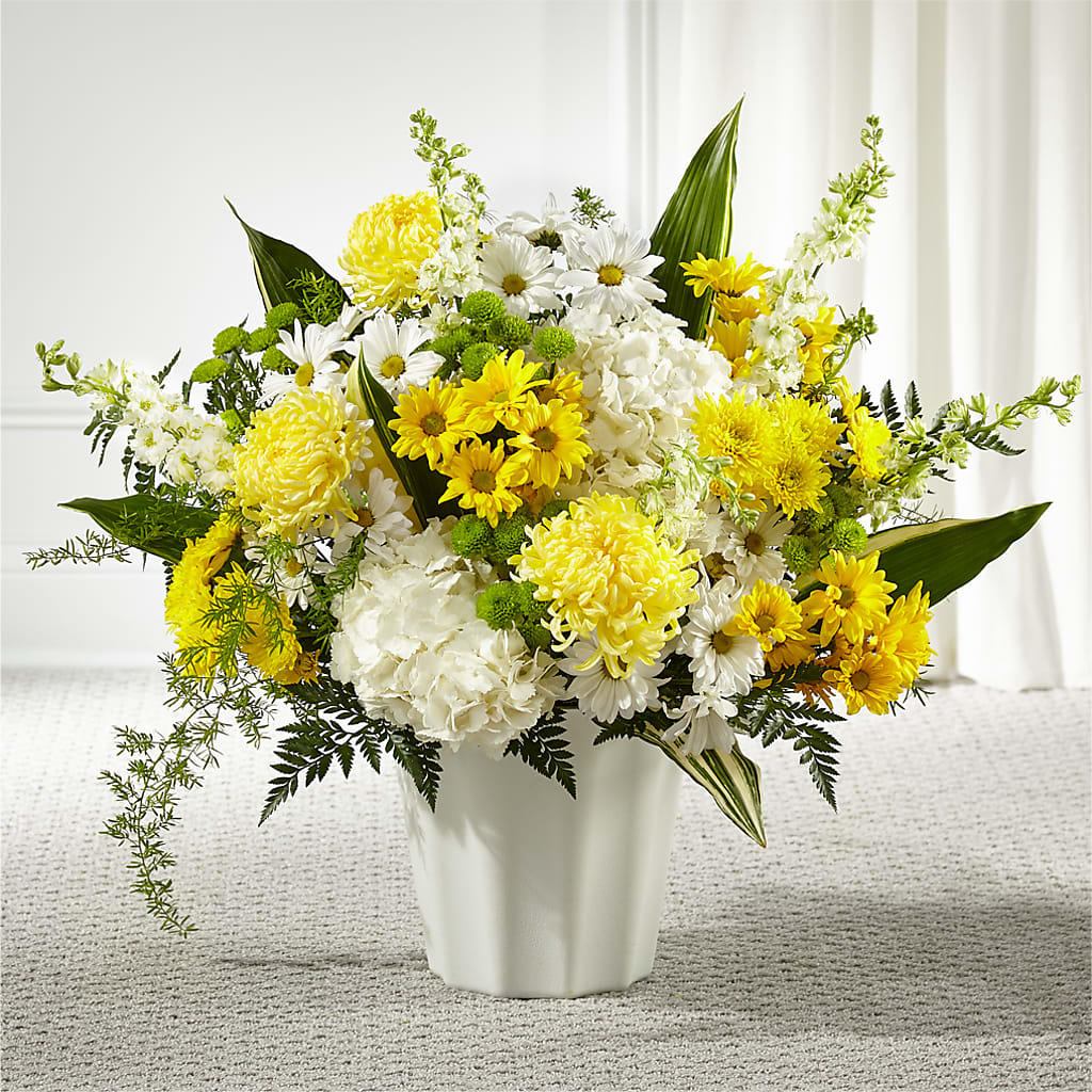Unity & Grace Floor Basket – Heartfield Florist, Huntsville TX