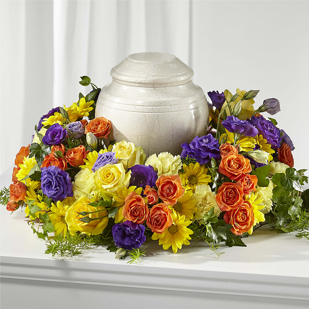 Blossoms of Remembrance Cremation Adornment – Heartfield Florist, Huntsville TX