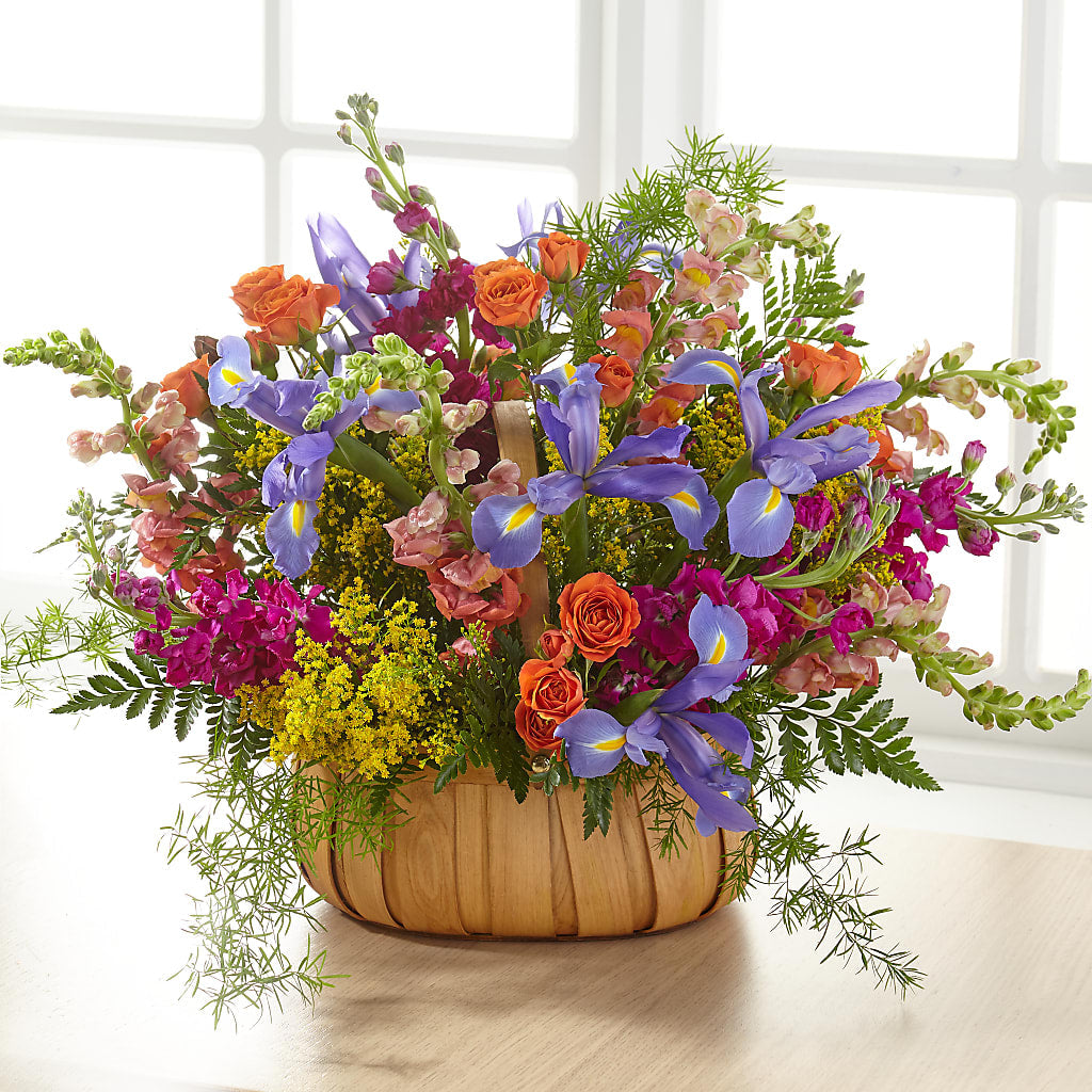 Garden of Life Basket – Heartfield Florist, Huntsville TX