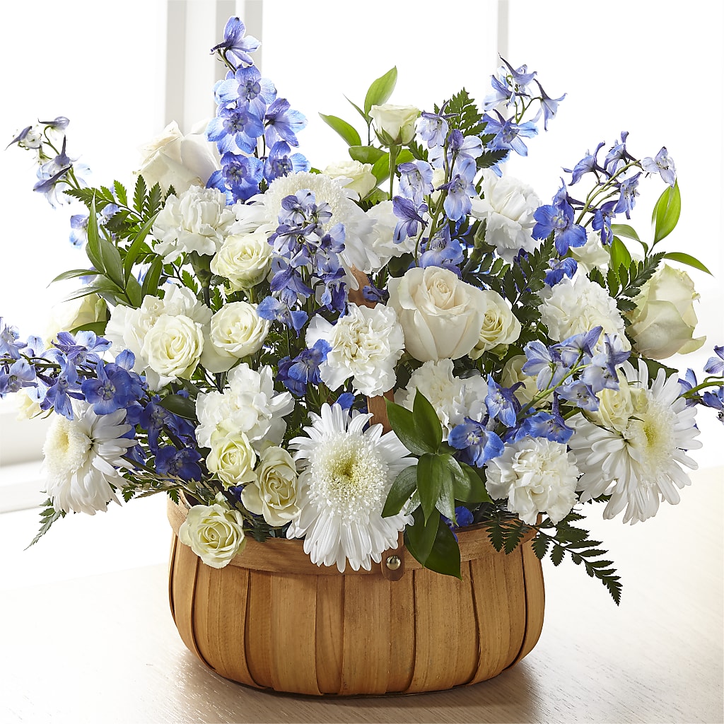 Harmony & Grace Basket – Heartfield Florist, Huntsville TX