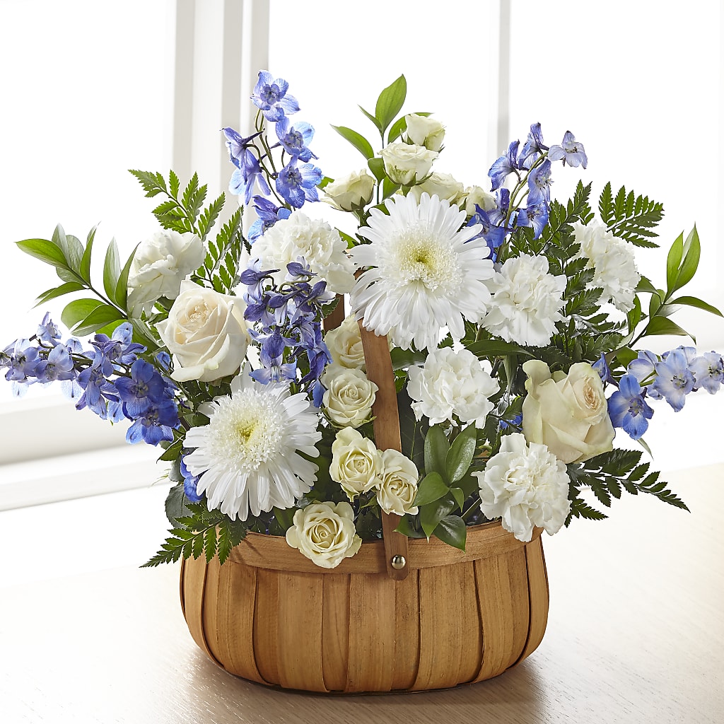 Harmony & Grace Basket – Heartfield Florist, Huntsville TX
