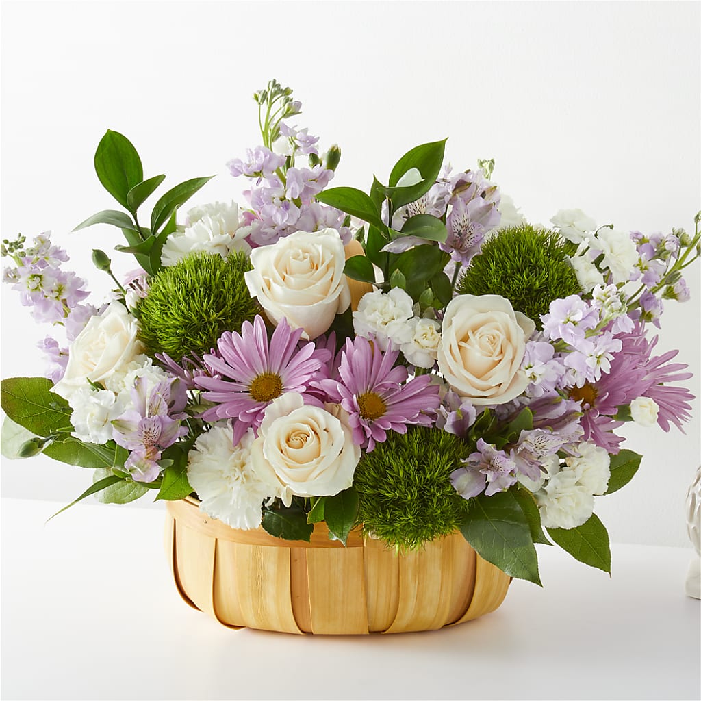 Peace & Love Basket – Heartfield Florist, Huntsville TX
