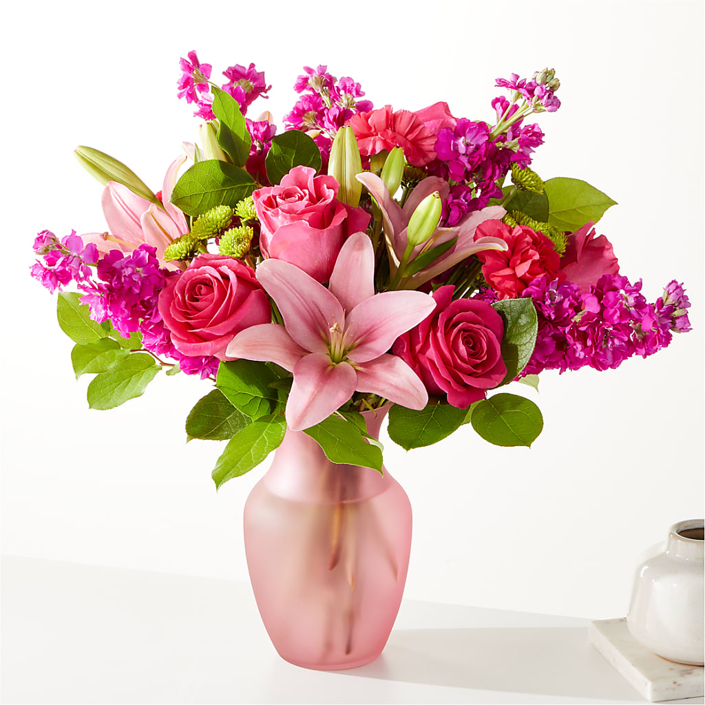 Watermelon Crush Bouquet – Heartfield Florist, Huntsville TX