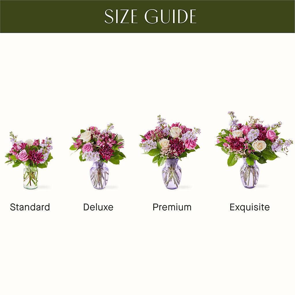 Amethyst Dreams Bouquet – Heartfield Florist, Huntsville TX
