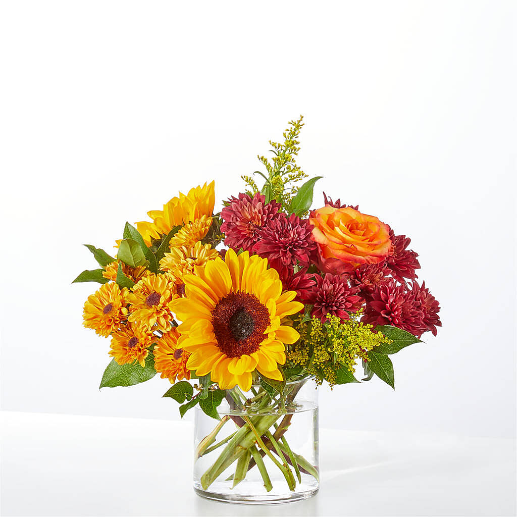 Flannel Scarf Bouquet – Heartfield Florist, Huntsville TX