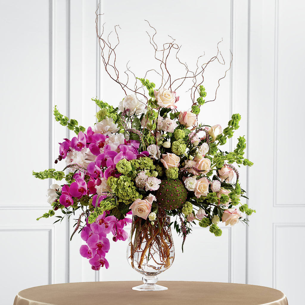 Soft Sophistication Arrangement – Heartfield Florist, Huntsville TX