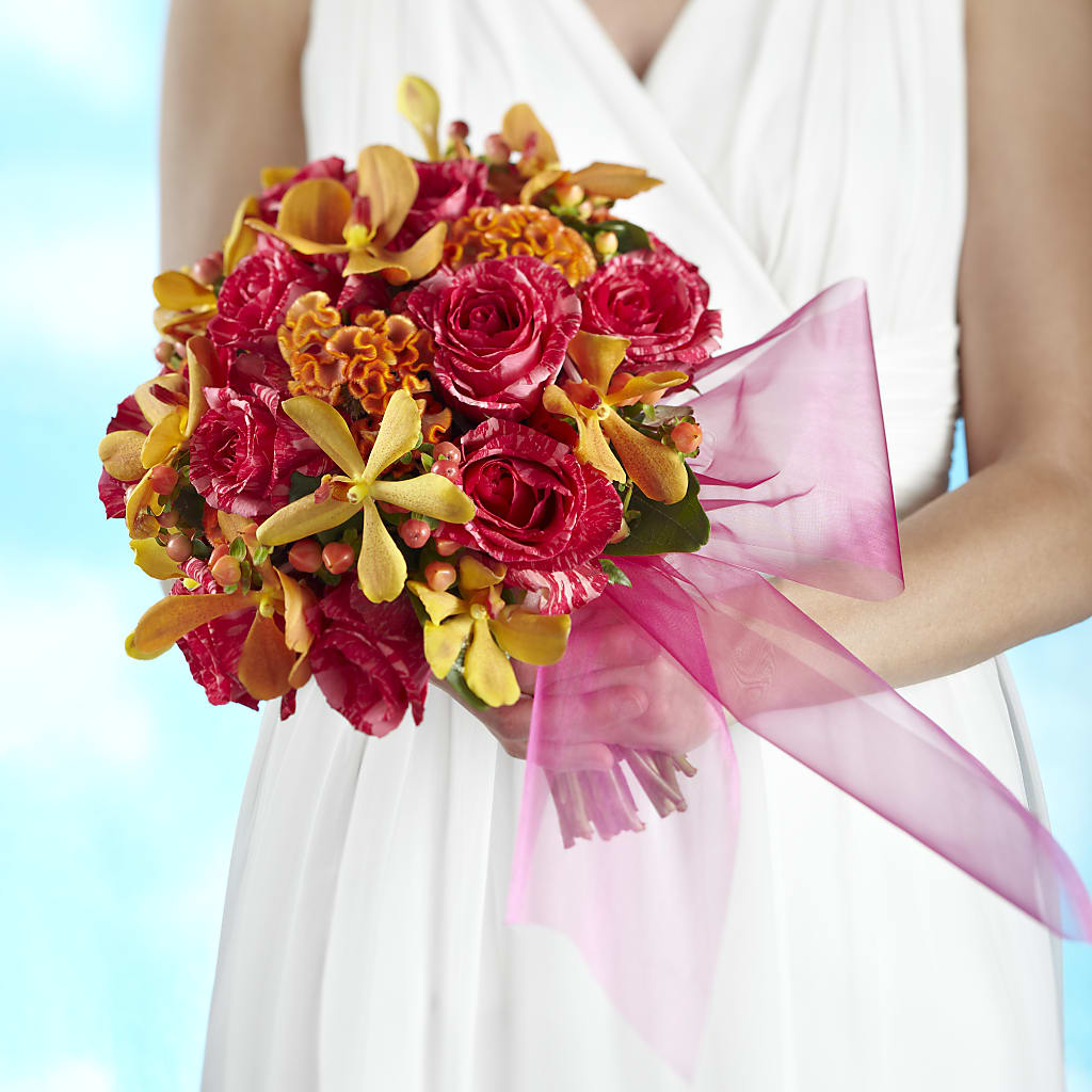 Brilliant Shades of Love Bouquet – Heartfield Florist, Huntsville TX