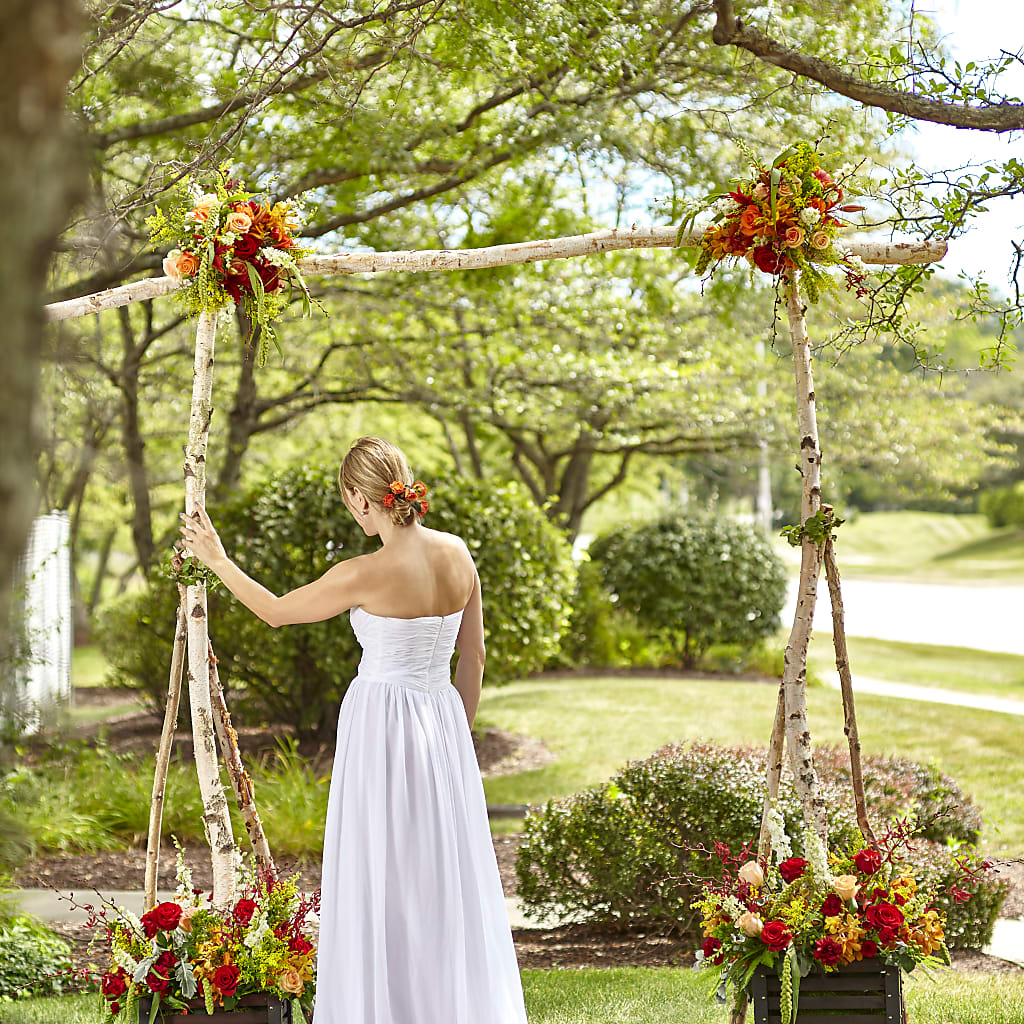 Arbor of Love Archway – Heartfield Florist, Huntsville TX