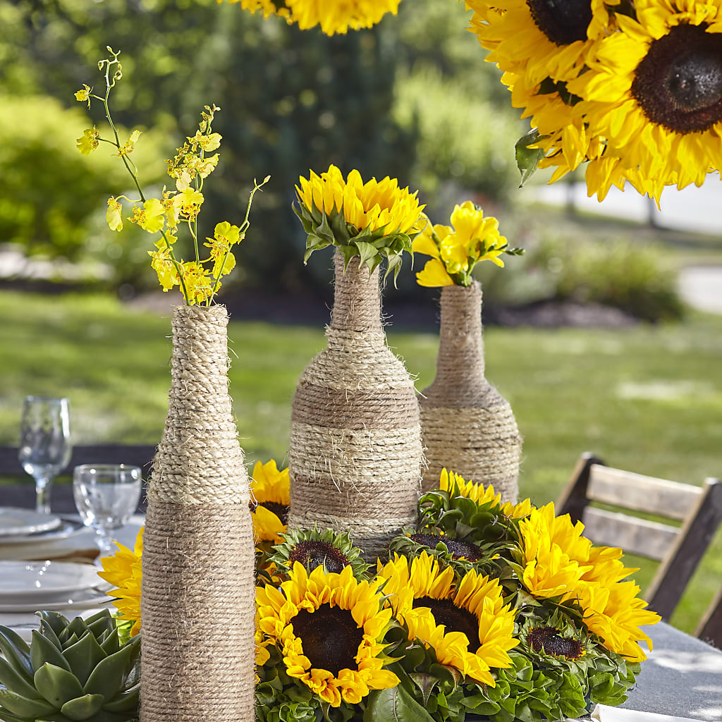 Sublime Garden Centerpiece – Heartfield Florist, Huntsville TX