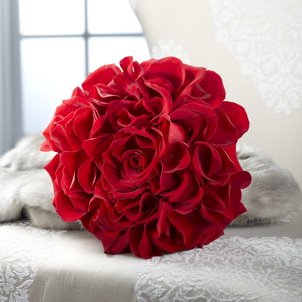Composite Rose Bouquet – Heartfield Florist, Huntsville TX