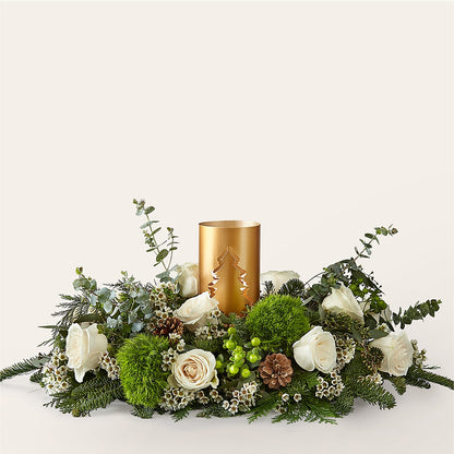 Chestnuts Roasting Centerpiece –  Heartfield Florist, Huntsville TX