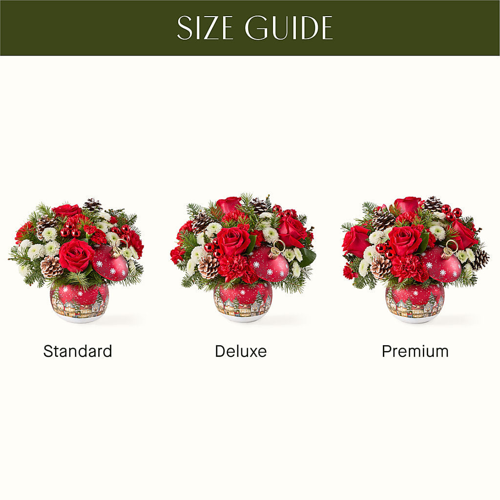Christmas Carols Ornament –  Heartfield Florist, Huntsville TX