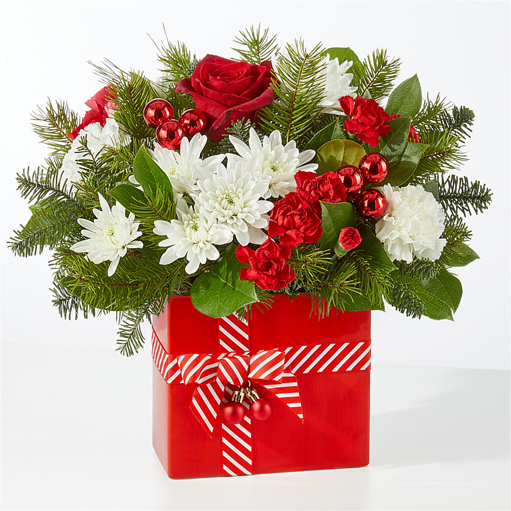 Presents Under the Tree Bouquet –  Heartfield Florist, Huntsville TX