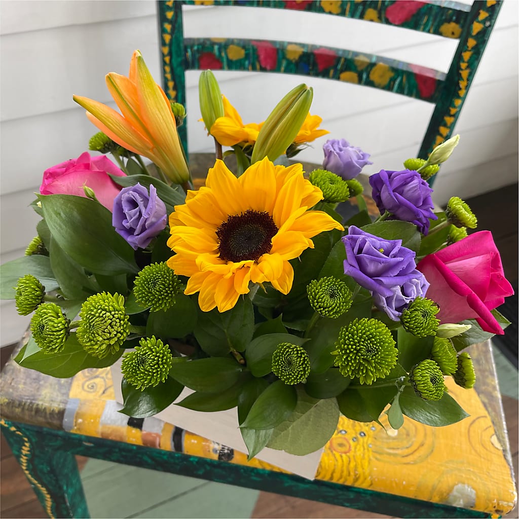 Best Day Box Bouquet –  Heartfield Florist, Huntsville TX