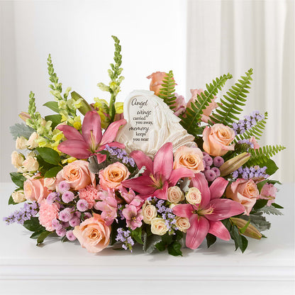 Gentle Light Arrangement –  Heartfield Florist, Huntsville TX