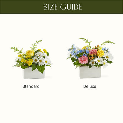 Sun Salutation Box Bouquet –  Heartfield Florist, Huntsville TX
