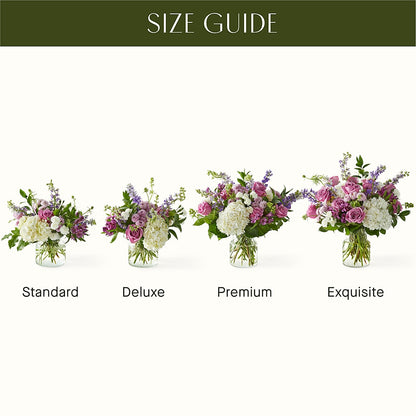 Violet Caress Bouquet –  Heartfield Florist, Huntsville TX
