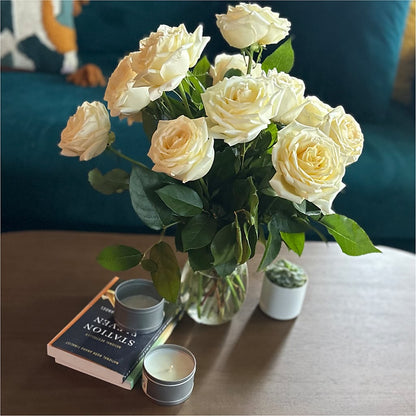Long Stem Yellow Rose Bouquet –  Heartfield Florist, Huntsville TX