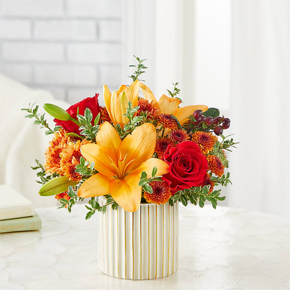 Scarlet Skies Bouquet –  Heartfield Florist, Huntsville TX