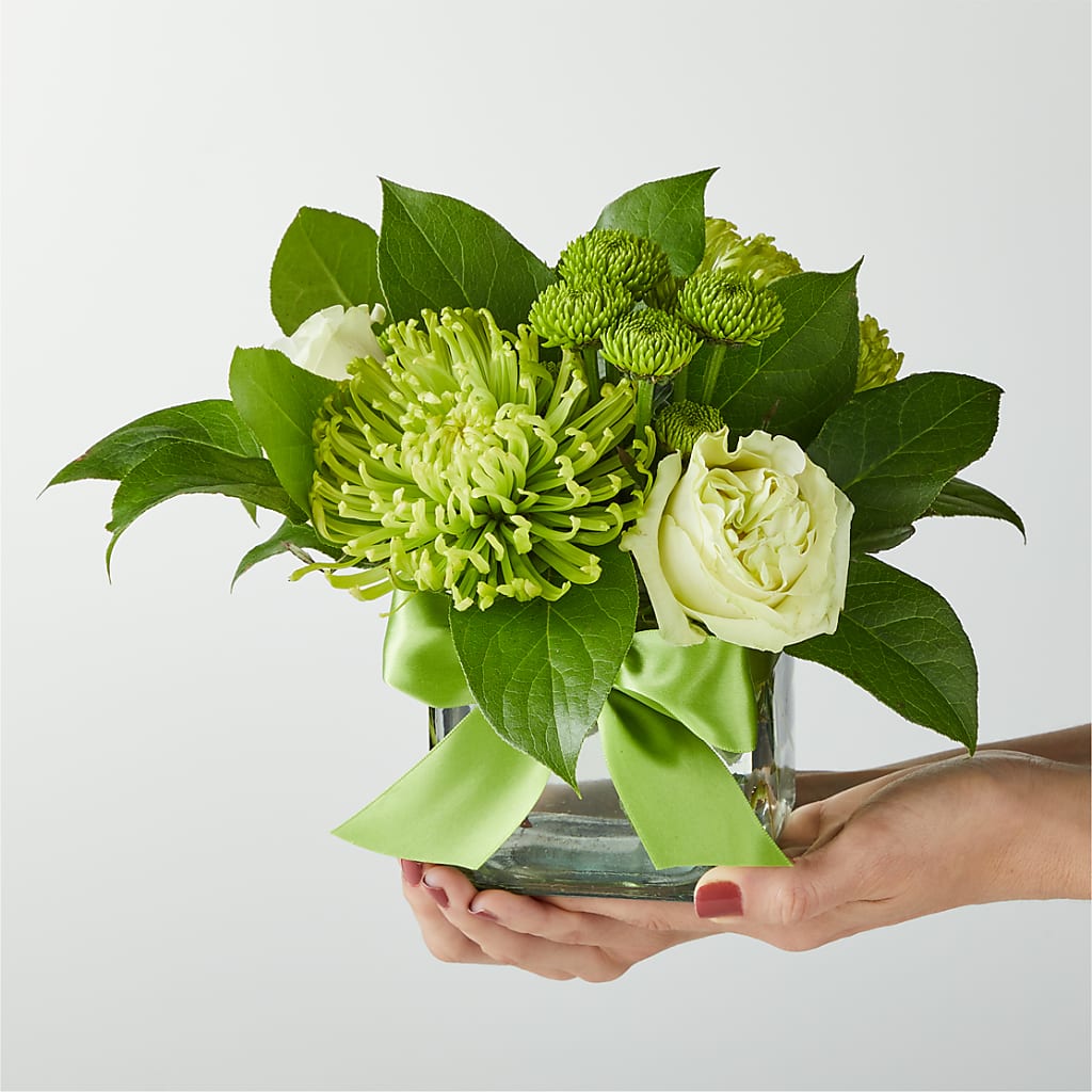 Emerald Forest Bouquet –  Heartfield Florist, Huntsville TX
