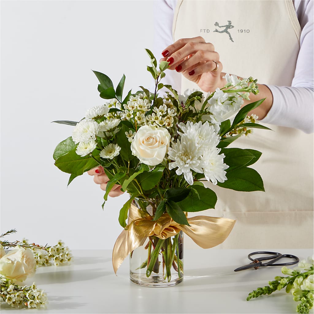New Beginnings – A Florist Original –  Heartfield Florist, Huntsville TX