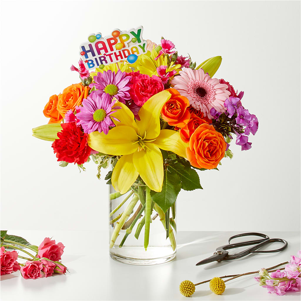 Cue the Confetti - A Florist Original –  Heartfield Florist, Huntsville TX