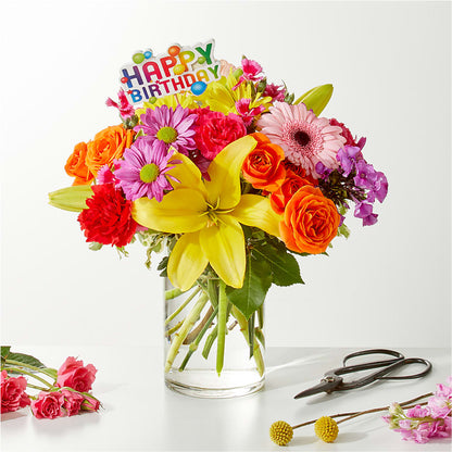 Cue the Confetti - A Florist Original –  Heartfield Florist, Huntsville TX