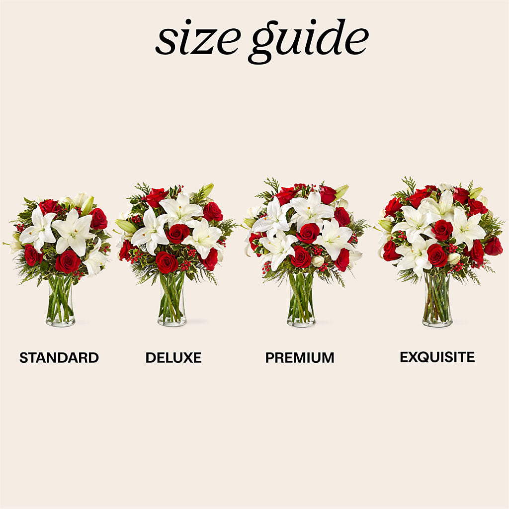 Sparkling Snowflakes Bouquet –  Heartfield Florist, Huntsville TX