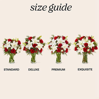 Sparkling Snowflakes Bouquet –  Heartfield Florist, Huntsville TX