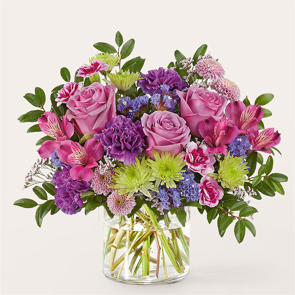 Glass Half Full Bouquet –  Heartfield Florist, Huntsville TX