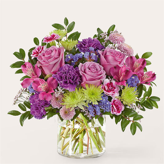 Glass Half Full Bouquet –  Heartfield Florist, Huntsville TX
